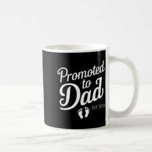 Mug Promu Papa Fait 2025 Drôle Bientôt Papa _1