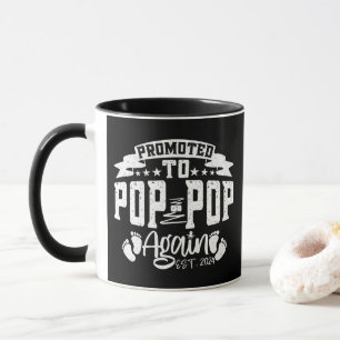 Mug Promu Pop Pop Encore Une Fois 2024 Drôle Grand-Pèr