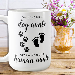 Mug Promu Tante Chien À La Révélation De Grossesse Tan