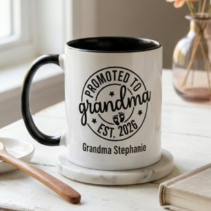 Mug Promue Grand-mère – Cadeau pour nouvelle grand-mèr