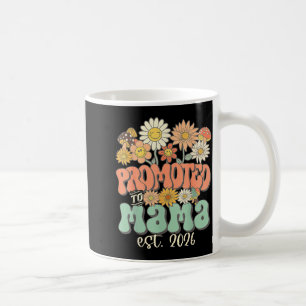 Mug Promue maman 2026 grossesse fleur sauvage