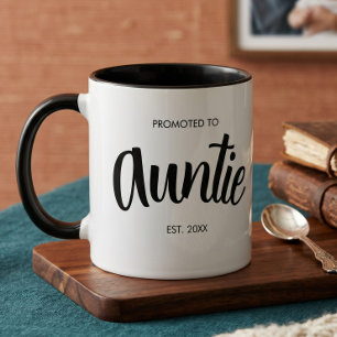 Mug Promue Tatie Année d'Établissement Personnalisée B