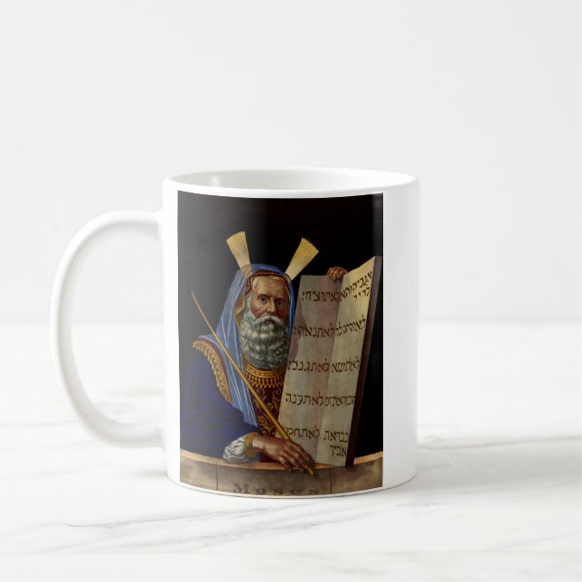Mug Prophète Moïse avec les Tables de la Loi  (Gauche)