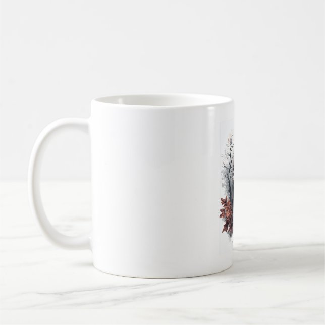 Mug Prophétie du Crâne et du Corbeau (Gauche)