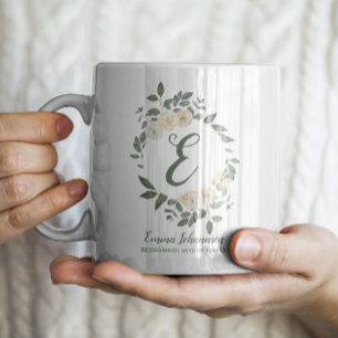 Mug Proposition de la fête de la mariée d'une domestiq
