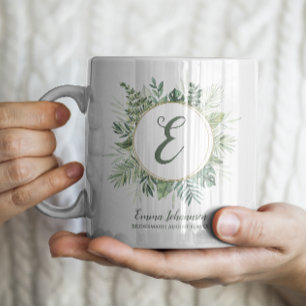 Mug Proposition de la fête de la mariée d'une domestiq