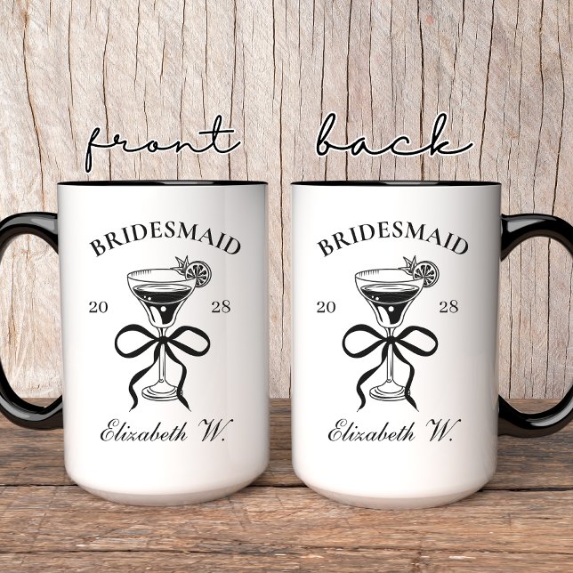 Mug Proposition Demoiselle d'Honneur | Cadeau Pers (custom bridesmaid mug, bachelorette party mug, bridesmaid coffee mug, bridesmaid proposal gift,)