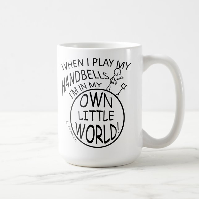 Mug Propre Petite Poignée Mondiale (Droite)