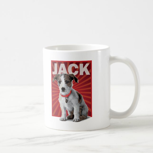 Mug Propriétaire d'animal familier de Jack Russell (Droite)