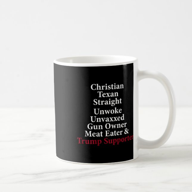 Mug Propriétaire d'arme à feu Texan chrétien droit non (Droite)