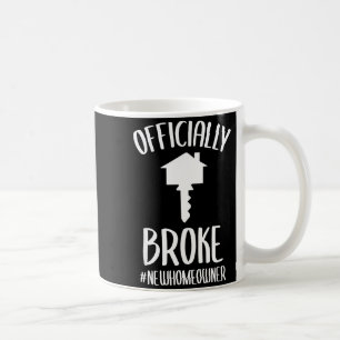 Mug Propriétaire de nouvelle maison Ly cassé drôle nou