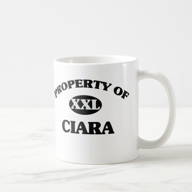 Mug Propriété de CIARA (Droite)