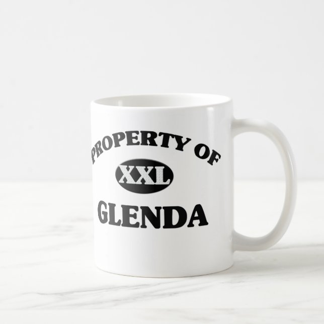 Mug Propriété de GLENDA (Droite)