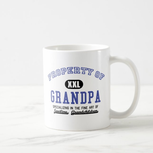 Mug Propriété de grand-papa (Droite)