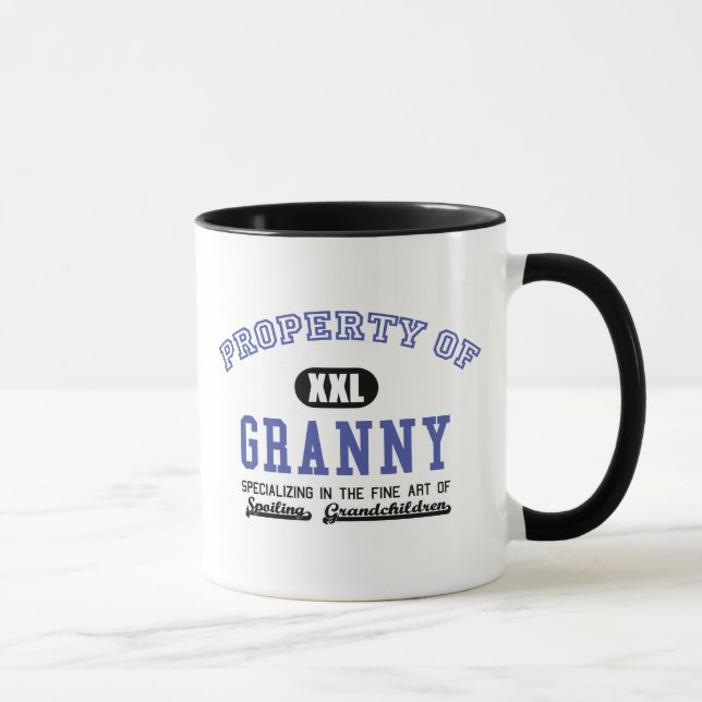 Mug Propriété de mamie (Droite)