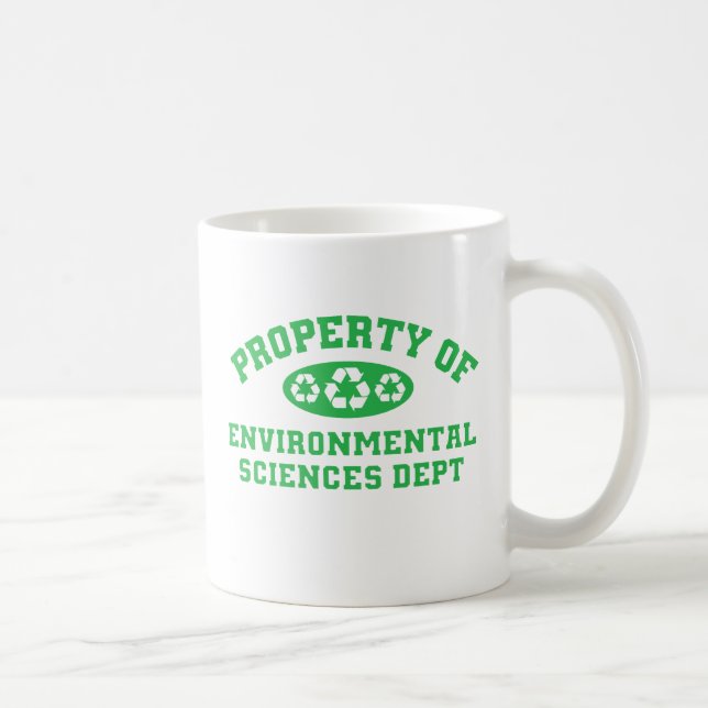 Mug Propriété Des Sciences De l'environnement (Droite)
