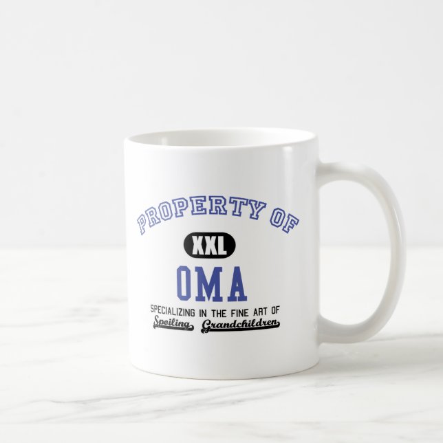 Mug Propriété d'Oma (Droite)