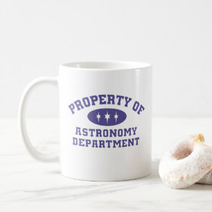 Mug Propriété Du Département D'Astronomie
