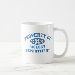 Mug Propriété du département de biologie