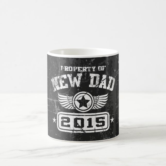 Mug Propriété du nouveau papa 2015 (Centre)