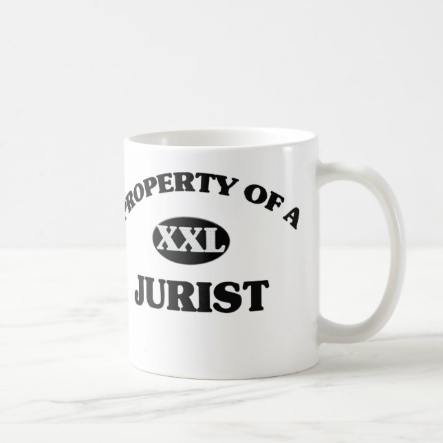Mug Propriété d'un JURISTE (Droite)
