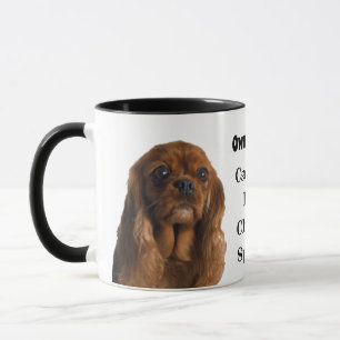 Mug Propriété D'Un Roi Ruby Cavalier Charles Spaniel
