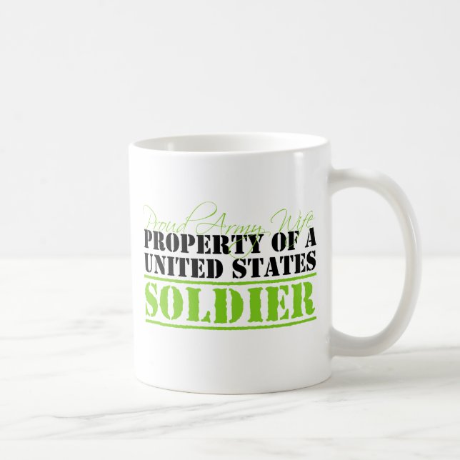 Mug Propriété D'Un Soldat (Droite)