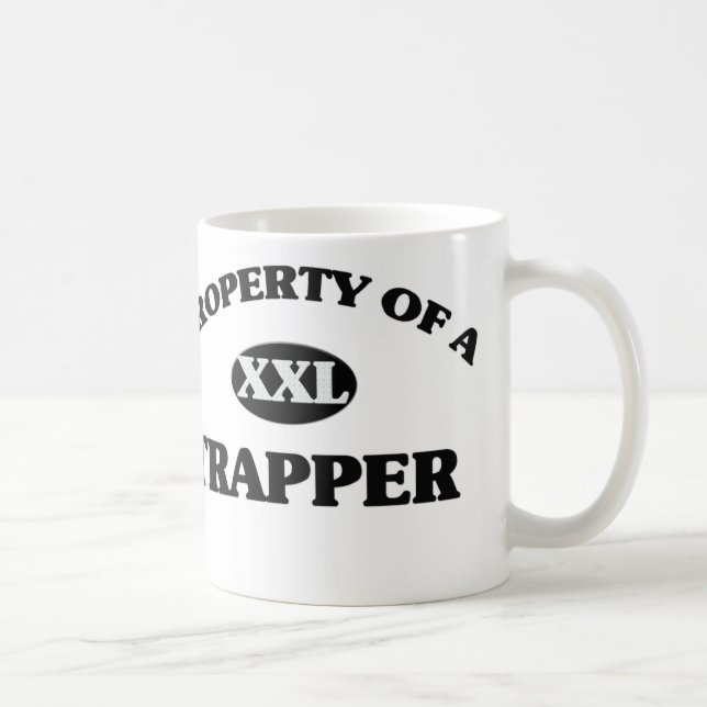 Mug Propriété d'un TRAPPEUR (Droite)