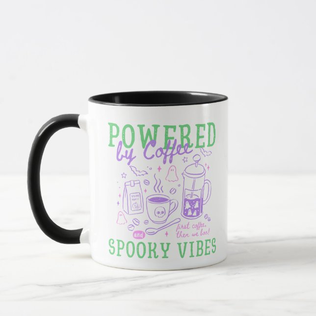 Mug Propulsé par le café et les vibrations effrayantes (Gauche)