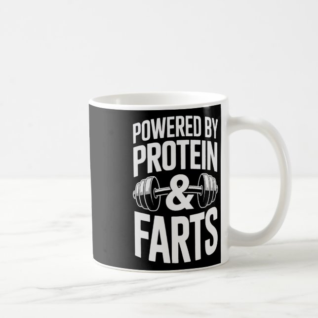 Mug Propulsé Par Protéine Et Les Pâtes De Bodybuilding (Droite)