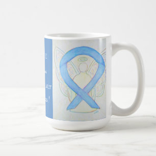 Mug Prostate Cancer Sensibilisation Ruban Angel Custom