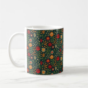 Mug Protea Floral Block Imprimer Millefleur darnes