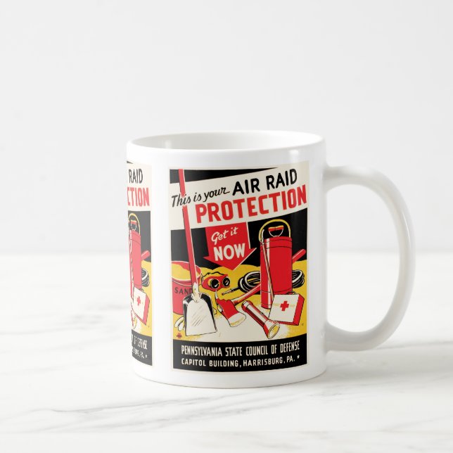 Mug Protection aérienne (Droite)
