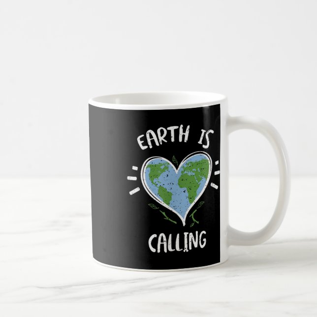 Mug Protection de l'environnement_ Appel de la Terre - (Droite)