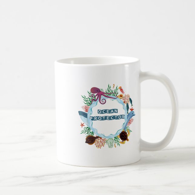 Mug Protection de l'environnement Conservation de la n (Droite)