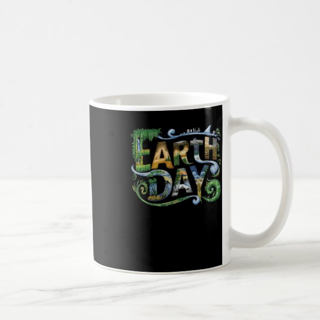 Mug Protection De l'environnement jour des terres Sauv (Droite)