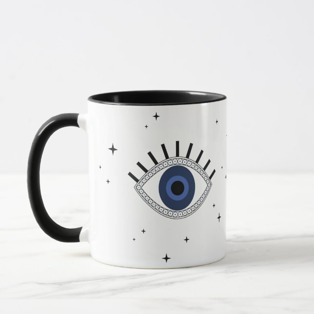 Mug Protection des yeux bleus bonjour magique (Gauche)