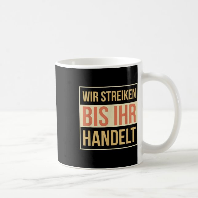 Mug Protection du climat Terre, Changement Climatique, (Droite)