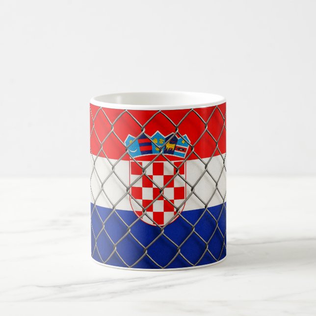 Mug Protection du drapeau de Croatie  (Centre)