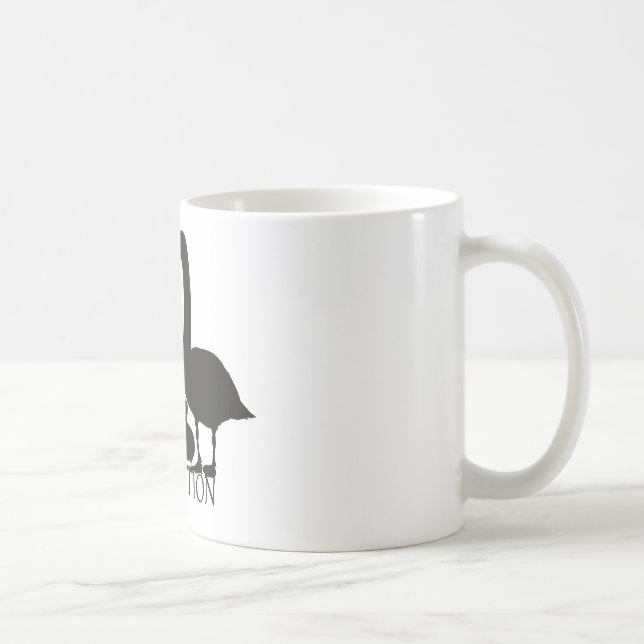 Mug Protection permanente des cygnes (Droite)
