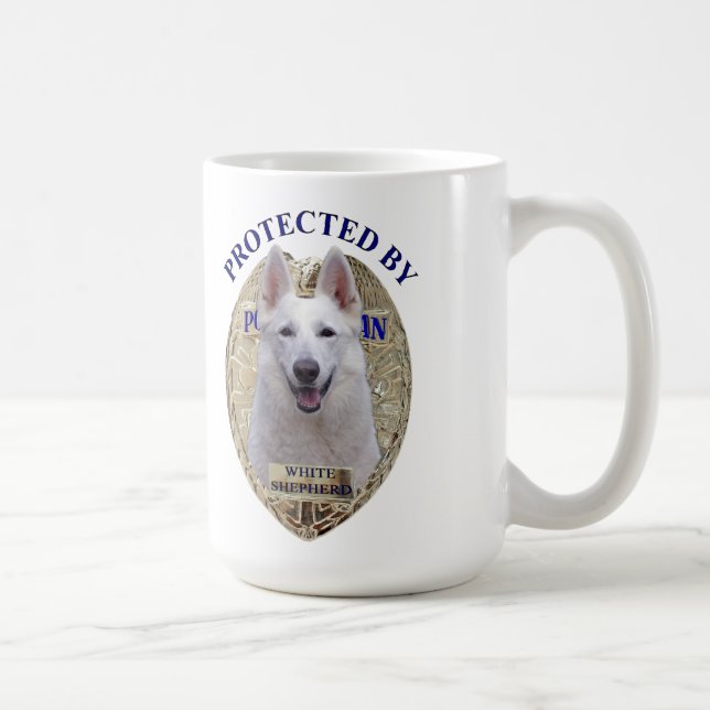 Mug Protégé par le berger blanc (Droite)