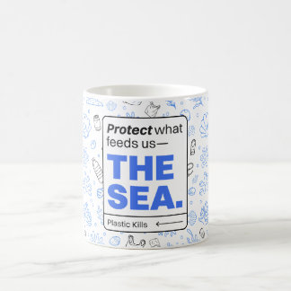 Mug Protéger ce qui nous nourrit : la mer | Pollution