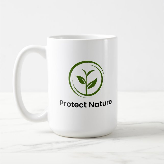 Mug Protéger la nature (Gauche)