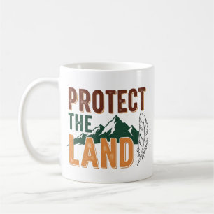 Mug "Protéger la Terre" Montagne écologique de la natu