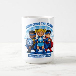 Mug Protéger l'avenir Journée universelle de l'enfance