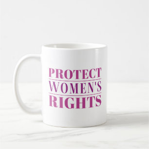 Mug Protéger les droits des femmes