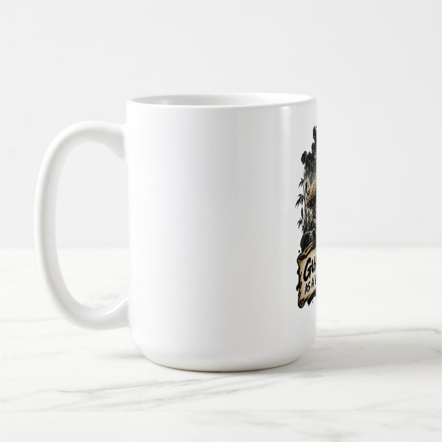 Mug Protéger l'esprit comme une maison bien recouverte (Gauche)