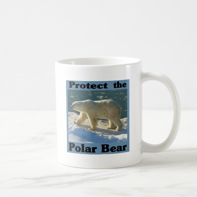 Mug Protéger l'ours polaire (Droite)