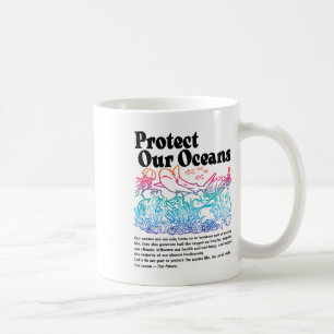 Mug Protéger nos océans Sauver la Terre Journée mondia