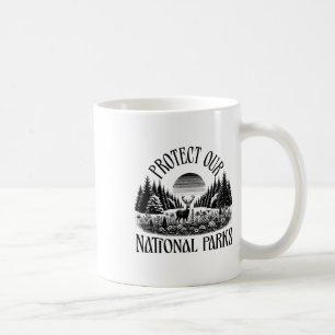 Mug Protéger nos parcs nationaux - Résistez à sauver l